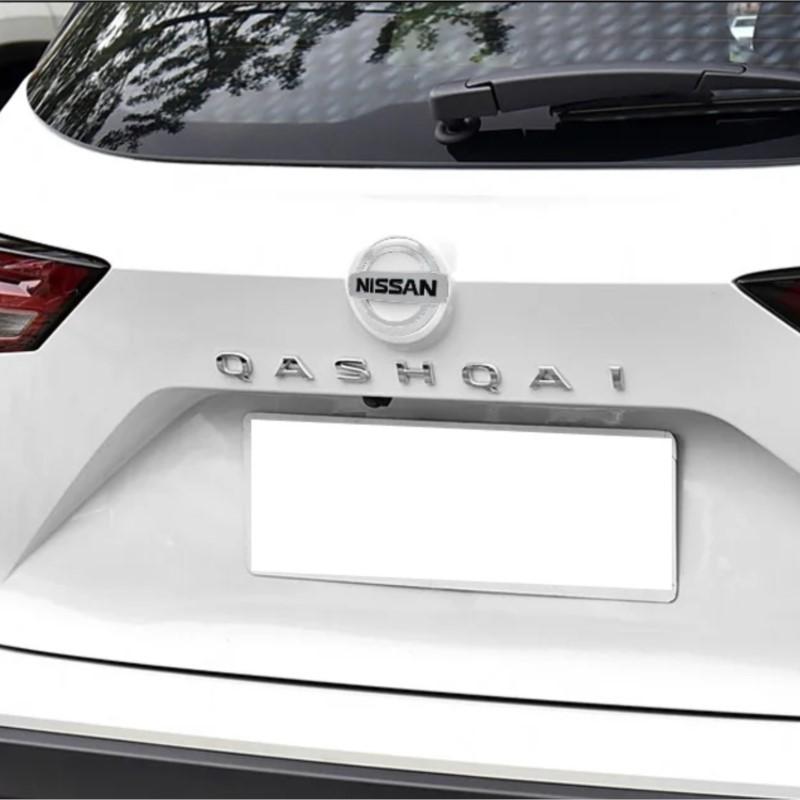 Car Front Head Hood Bonnet Logo Rear Trunk Badge Sticker For Nissan Qashaqai Sylphy X-trail Note Elgrand Exterior Accessories