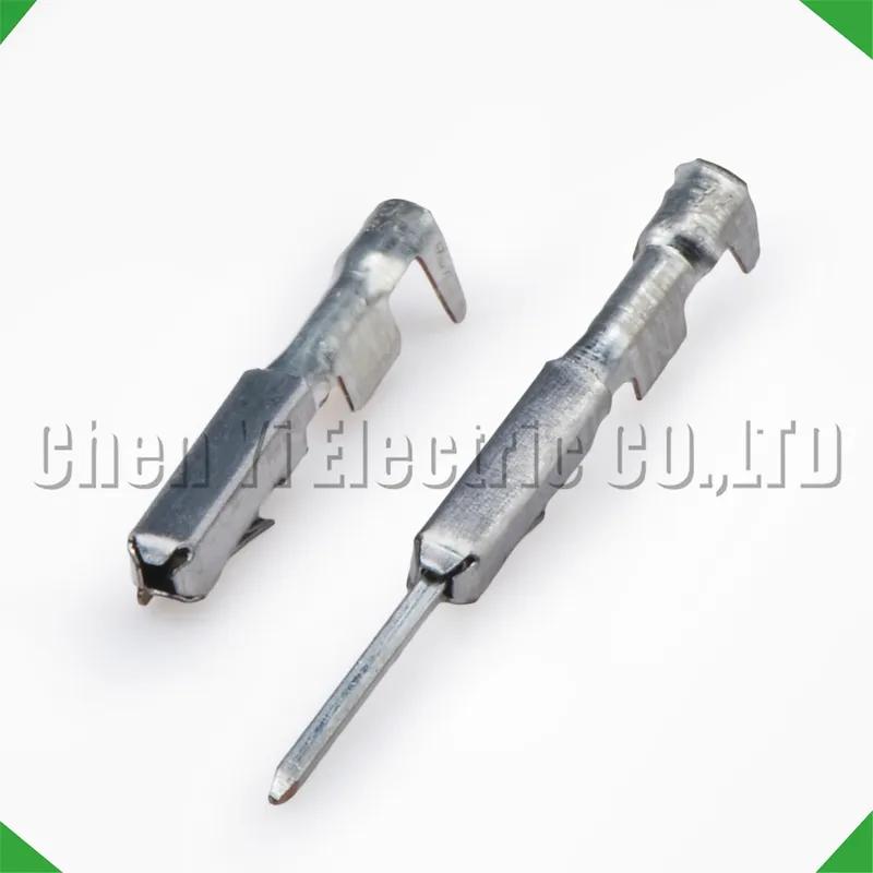 50 Pcs 0.64 mm Male Female wire Crimp P For 963715-1 963716-1 Sheath Automotive Connectors Wire harness Plug