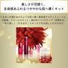 SHISEIDO Beauty Cycle Holiday Kit Serum Lotion Makeup Hand Cotton Size Texture Green Floral Scent Holiday Gift Set Shiseido (old model) + + Cream,