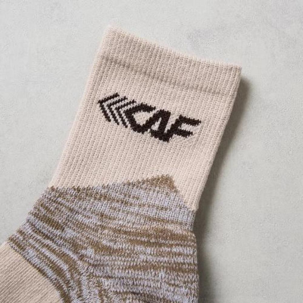 Le CAF Women's Sports Socks[6~8(US) 3.5~5.5(UK)37~39(EU)] Beige/Blue