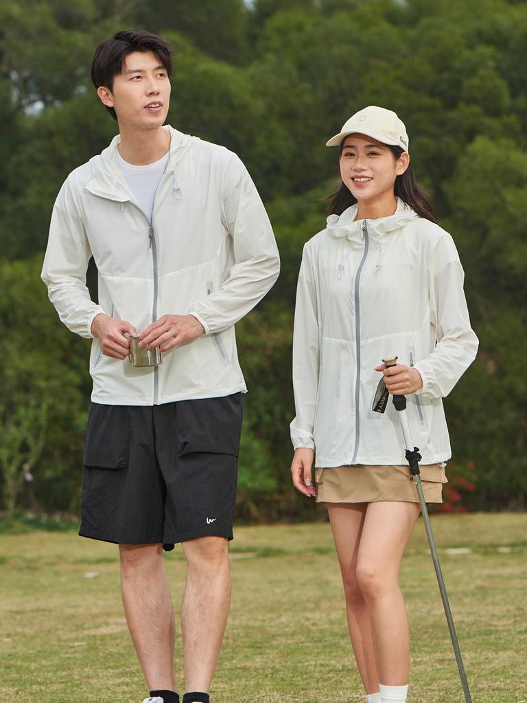 Summer UV-Protective Lightweight Hooded Cycling Jacket for Men & Women