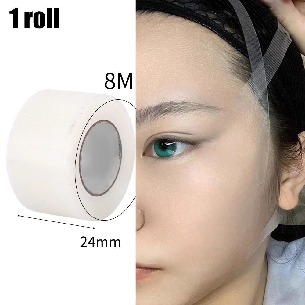8M/Roll PE Facial Tape Breathable Lift Wrinkles Doulble Eyelid Tape Transparent Professional V-Line Face Lift Tape