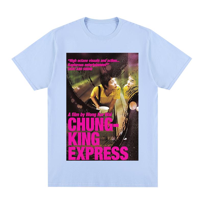 chungking express Movie Chinese Vintage Streetwear T-shirt Cotton Men T shirt New TEE TSHIRT Womens Tops S