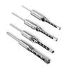 SquaRe Hole Saw Auger Drill Bit Mortising Chisel Woodworking Tool (4pcs)