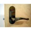 Miwa Lock ZLT902-8 Indoor Lever Handle Toilet Lock, Bronze, 0150-531