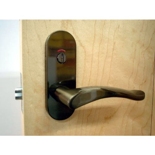 Miwa Lock ZLT902-8 Indoor Lever Handle Toilet Lock, Bronze, 0150-531