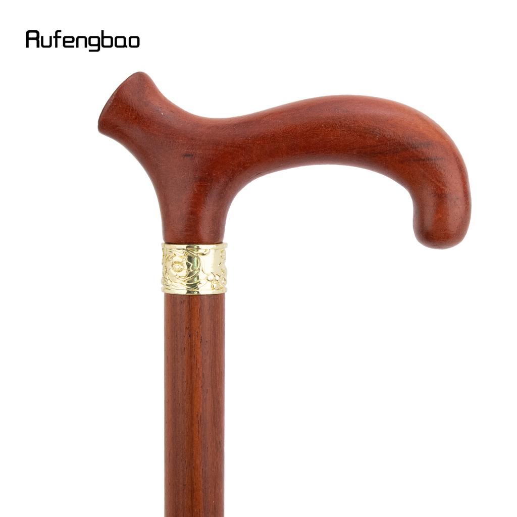 Braun Rot Einfach Holz Mode Stock Dekorativ Vampir Cosplay Party Holz Gehstock Halloween Keule Zauberstab Hirtenstab 92cm