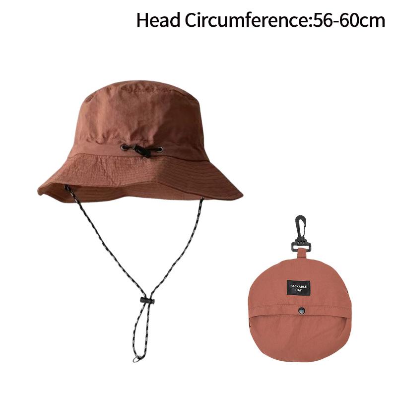 Summer Sun Protection Fisherman Bucket Hat Man Woman Outdoor Quick-drying Wide Brim Bucket Hat Fishing Hiking Anti UV Sun Cap