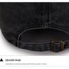 ZHENYUEQI Gewaschene Baumwolle Distressed Baseballkappe