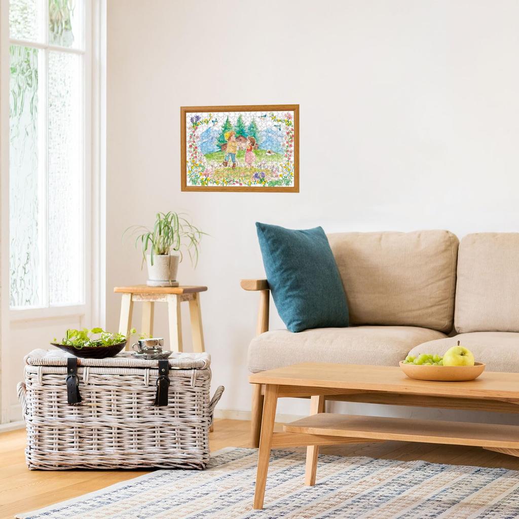 APPLEONE 300-383 Spring Dance Heidi, Girl of the Alps, 300-Piece (38 x 26 cm) Jigsaw Puzzle, Made in Japan