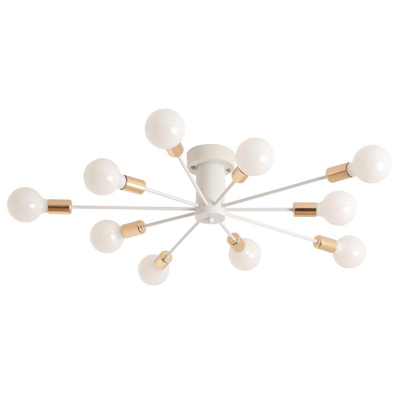 Nordic LED Ceiling Light: Modern Minimalist Design for Bedrooms & Living Rooms