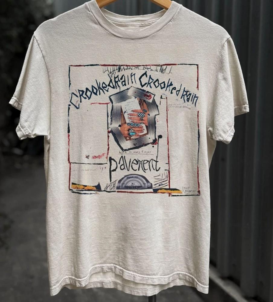 Pavement Crooked Rain, Crooked Rain Album Album Gift for Fan T-shirt Reprint
