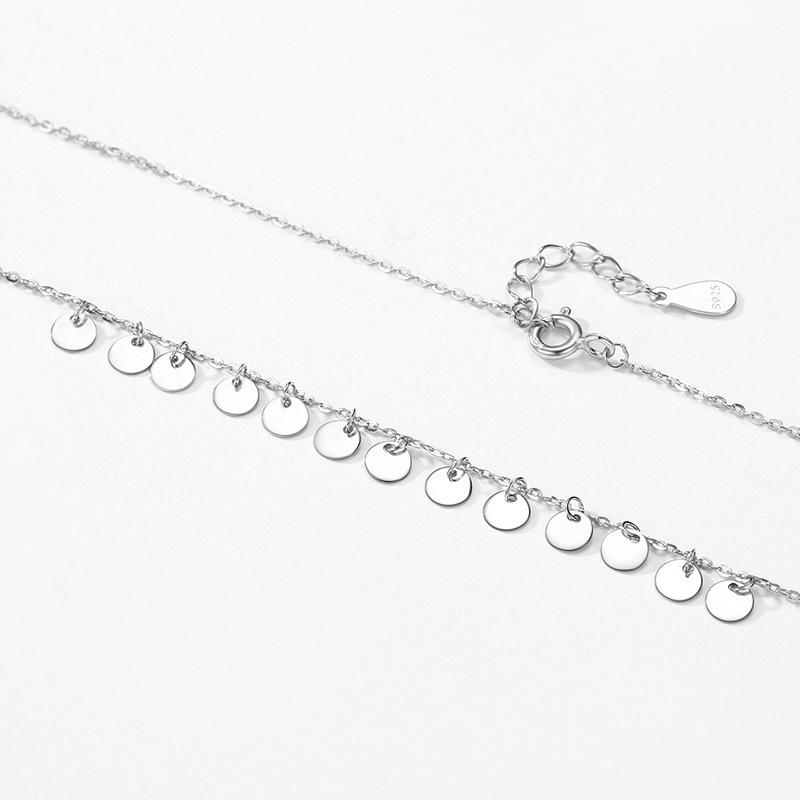 Tancise S925 Sterling Silver Luxusní osobní přívěsek náhrdelník Dámské klasické Tide náhrdelník náhrdelník na párty Dárek