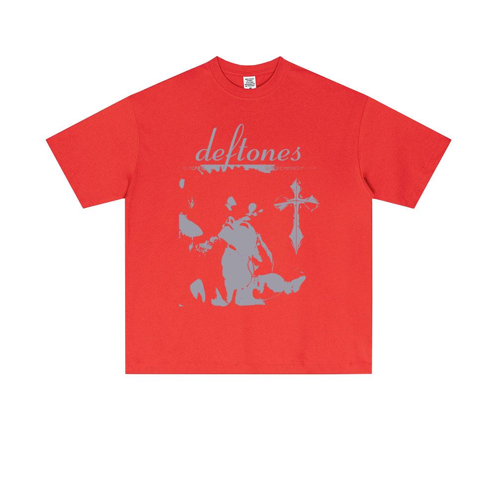 Rock Band Deftones Saturday Night Wrist T Shirts Men Women Alternative Heavy Metal Streetwear Man Fashion Oversized T-shirt Tops
