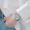 Vivienne Westwood West Queen Watch Quartz Movement Stainless Steel Bracelet Blue Dial Women watches DWVV261LBLSL