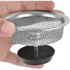 Edupoise Stainless Steel Sink Strainer Basket – Durable Kitchen Sink Strainer for Easy Drainage Edupoise Stainless Steel Sink Strainer Basket –