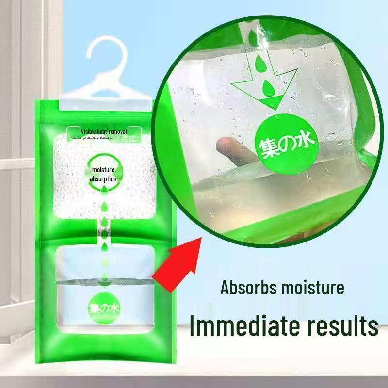 Moisture Absorbing Dehumidifying Bag for Home and Car