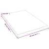 VidaXL Étagère murale 40x60x2 cm bois de chêne massif non traité 363515