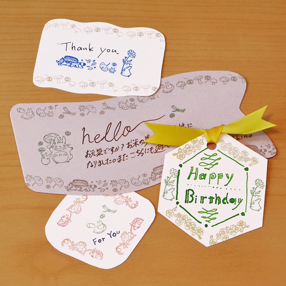 Beverly Studio Ghibli My Neighbor Totoro Flower Stamp, Stamp, Fall/Winter SOH-008