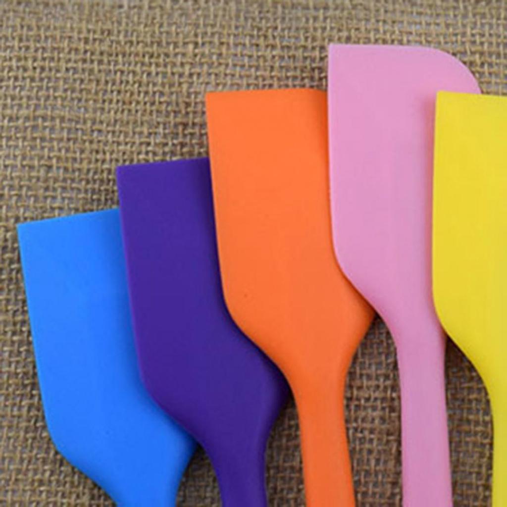 Kitchen Silicone Flexible Cake Cream Scraper Home Cooking Spatulas Baking Tool