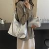 IELGY Korean Version Trendy Fashion Large-Capacity Tote Bag Simple Casual One-Shoulder Child-Mo