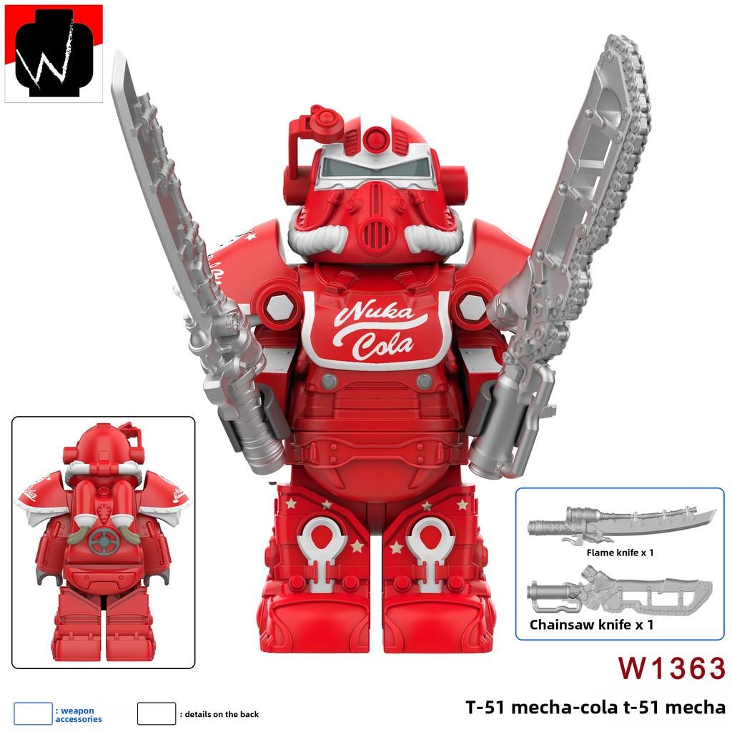 Cola Soda Appearance Assembly Mecha Building Blocks Children Toys Ornaments Mini