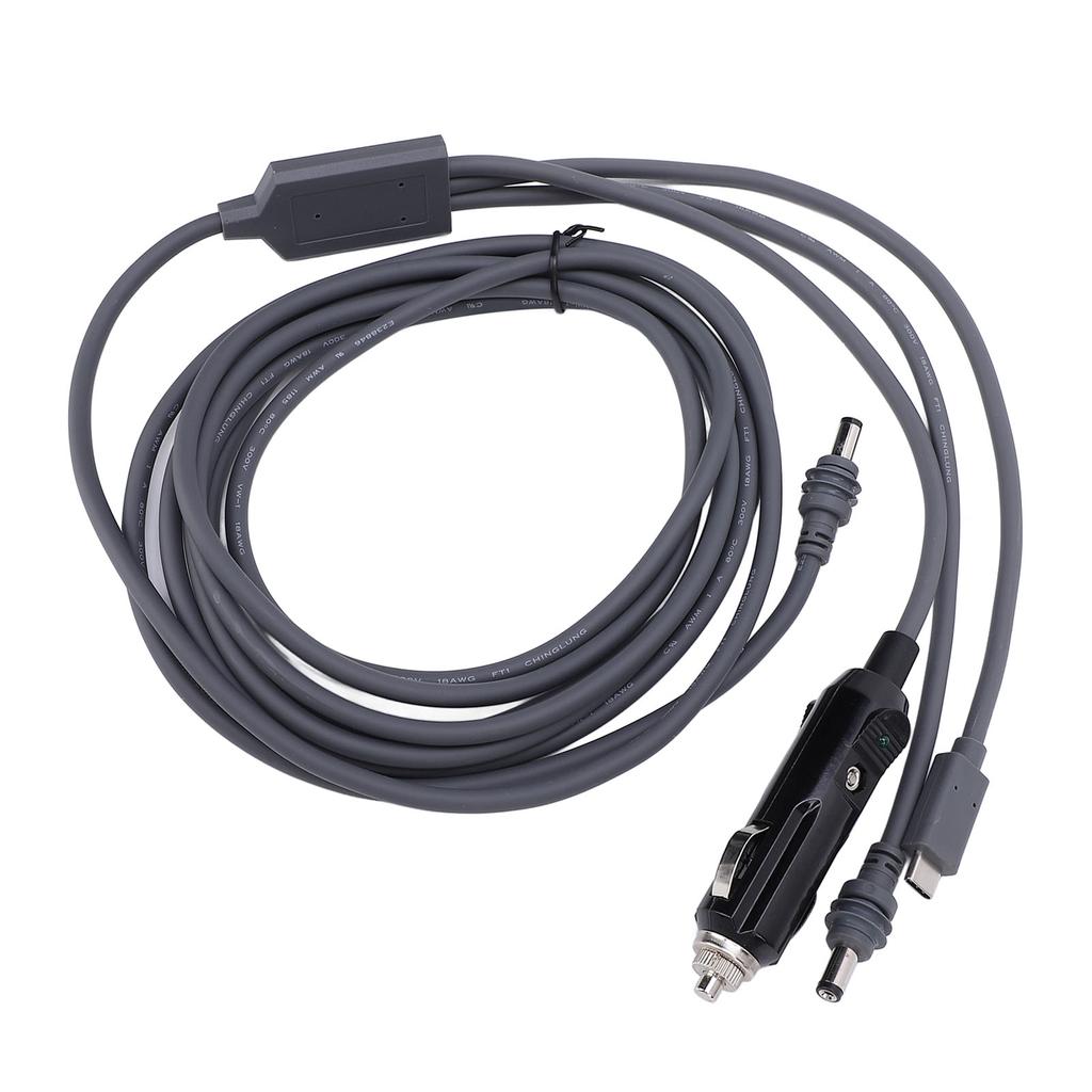 Satellite DC Power Cable DC Type C To DC Cord Replacement Extension Cable Water Resistant Plug and