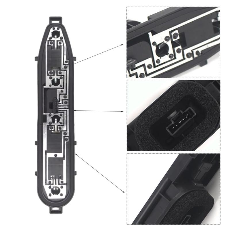9677205180, 9677205080 Taillight Circuit Board ABS Tail Light Board Replacement For Berlingo Mk2 Peugeot Partner 2012-2018