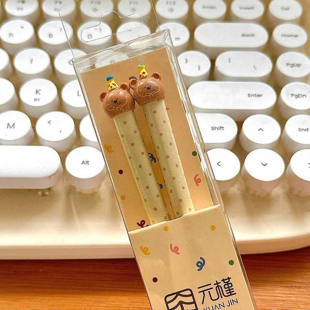 Cartoon Animal Chopsticks Bamboo Non Slip Chopsticks New Long Chopsticks  Tableware