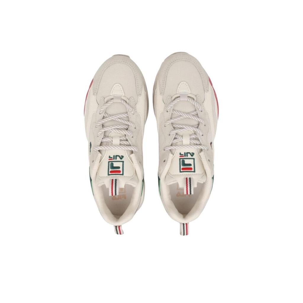 Fila Tracer Tekno Sports Fashion Retro Niskie Buty Taty Buty sportowe Unisex Szary Zielony Czerwony 1RM01153H-926