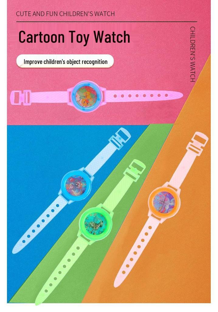 Cartoon Gradient Maze Watch Toy - Children's Brain Teaser Gift
