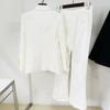 Luxury White Suits Women Formal Party Beaded Prom Blazer Singel Breasted Jacket Pants 2 Pieces Mother Of Bride Dress