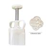 Ice Skin Pastries Mold Hand Pressed Mooncakes Mold Festival Bean Pastes Cake Molds Dessert ABS Moulds for Cooking Lover