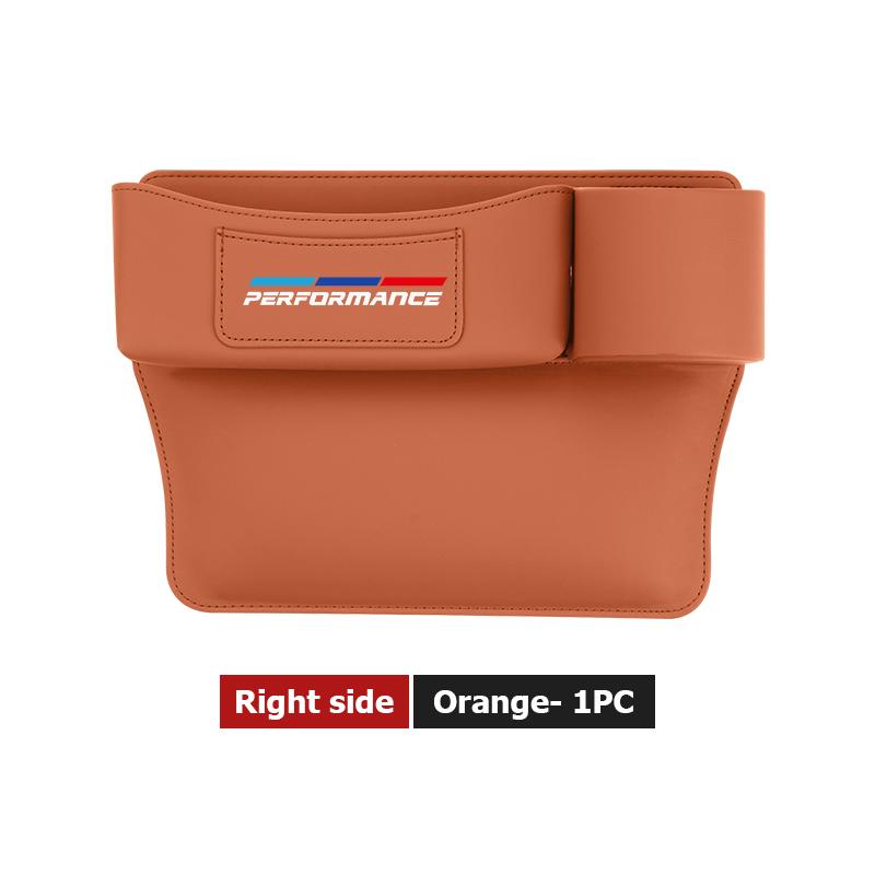 EYAG3 For BMW Car Seat Gap Storage Box Water Cup Holder Phone Holder Card Bag E91 E92 E60 F10 F30 E39 E36 E87 X1 X3 X5 E70 E46 E90