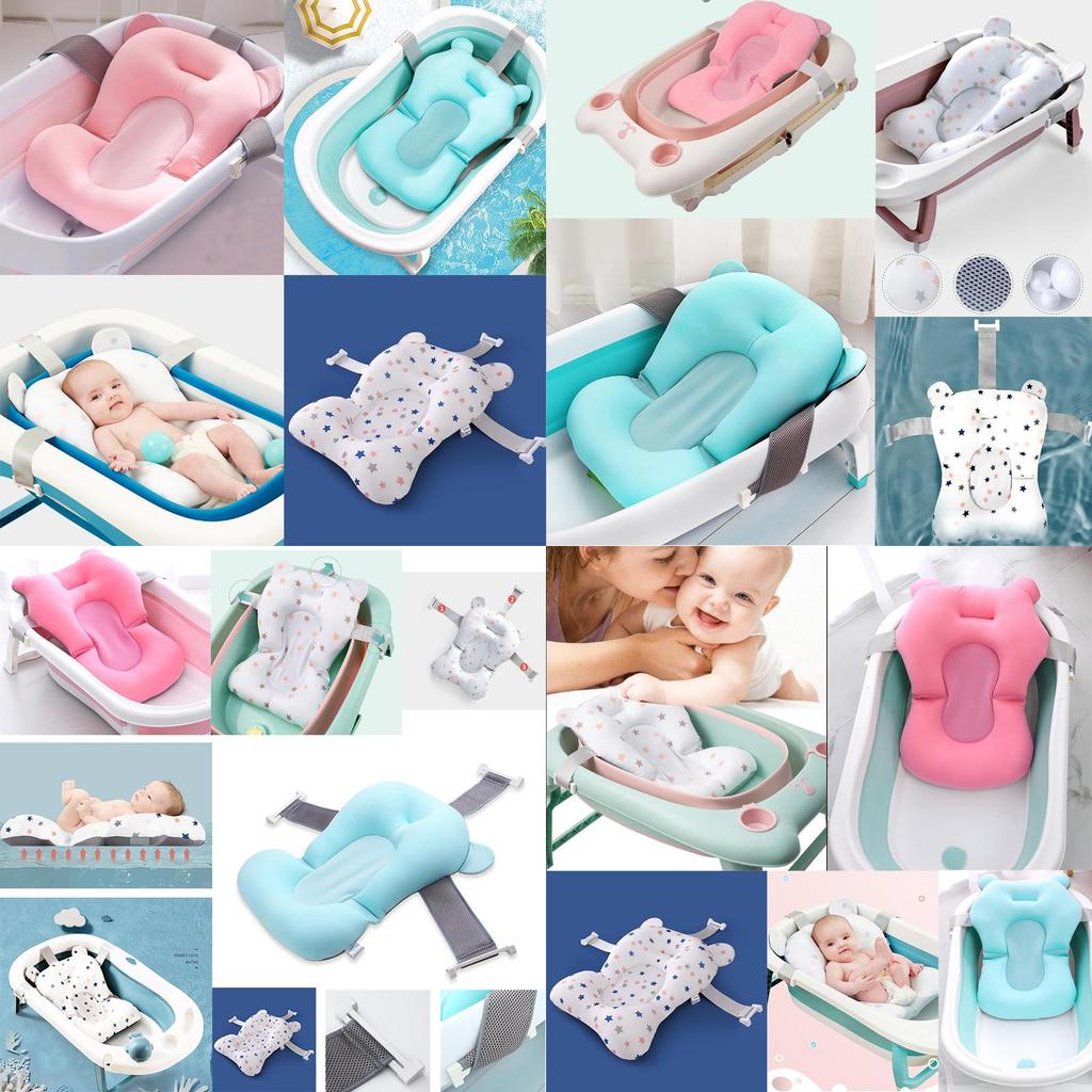 Premium Baby Bath Support Mat For Newborns With Comfortable Anti-slip Cushioning