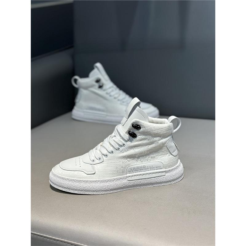 Autumn new high-top cloth casual soft-soled lace-up breathable mesh shoes xs