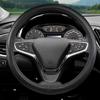 Car Steering Wheel Cover For Chevy Silverado 1500 2500 3500, Tahoe, Equinox,Traverse,Colorado, Automative Accessories For Chevy, Sporty Design, Black