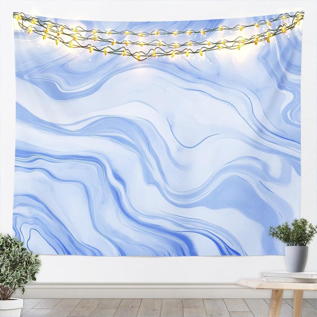 Black Black White Tapestry Kids Abstract Art Design Wall Art for womem Modern Geometric Wall Hanging Blanket Breathable Soft