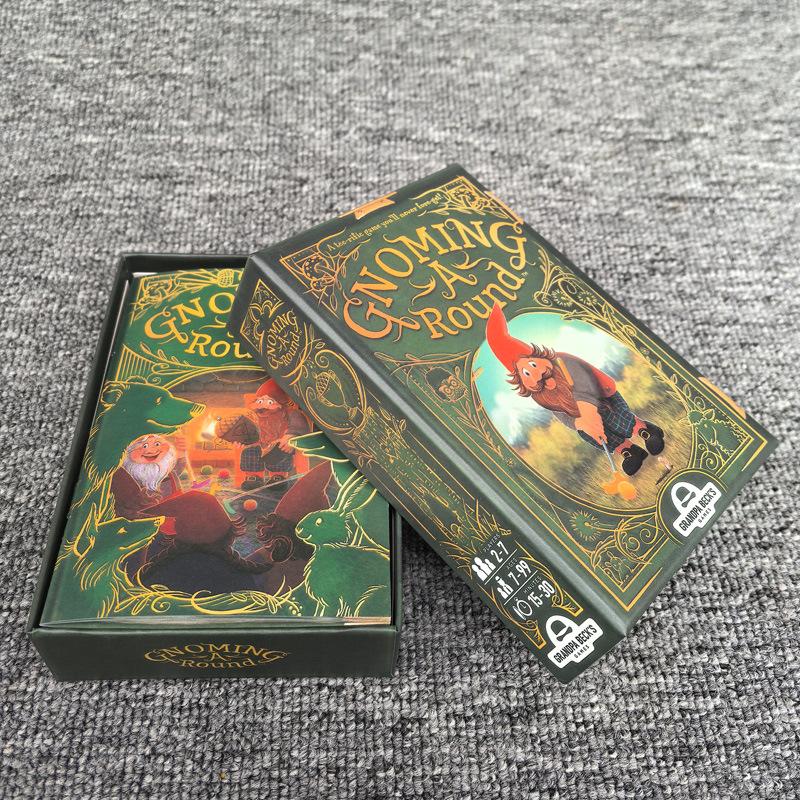 English Version Gnoming A Round American Gold Ultimate Pirate Ship Board Game Cover Asset Game Cards