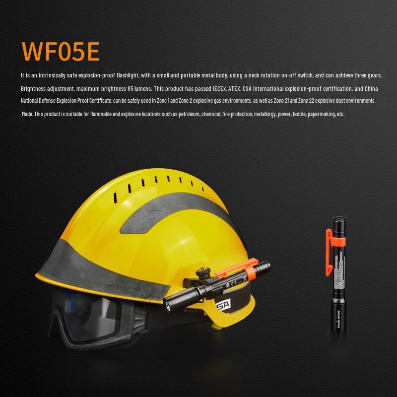 Fenix WF05E Intrinsically Safe LED Flashlight