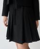Yusim Pleated Wool Kilt Skirt