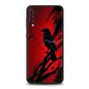 Black Raven Phone Case for Samsung Galaxy A56 A36 A26 A16 A34 A24 A42 A22 A20 A12 A40 A30 A10 5G Soft TPU Cover Shell Fundas Bag