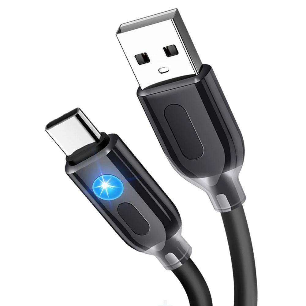 

120W Charging Cable USB C Data Line New Type C Cable білий