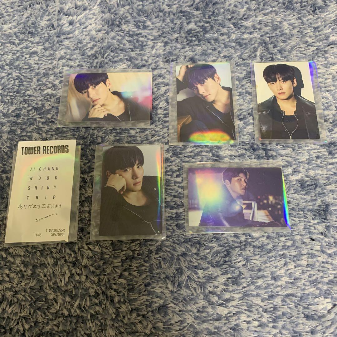 

[USED] Ji Chang Wook trading card SHINY TRIP CD Ji Chang Wook Ji Chang Wook