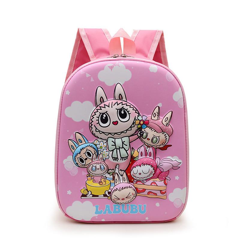 Adorable 3d Hard Shell Backpack For Kids Featuring Cartoon Characters Lightweight And Fun Design