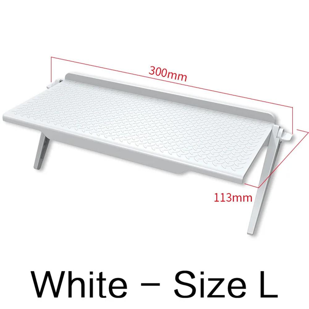 TV Screen Top Storage Holder Multifunctional Computer Screen Router Plastic Organizer Shelf Home Decor Accessories S/L Optional