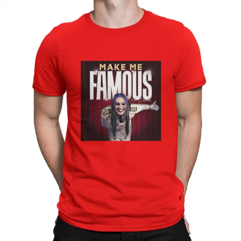 Make Me Famous Különleges póló K-Kim Draculas alkalmi póló Legújabb póló felnőtteknek