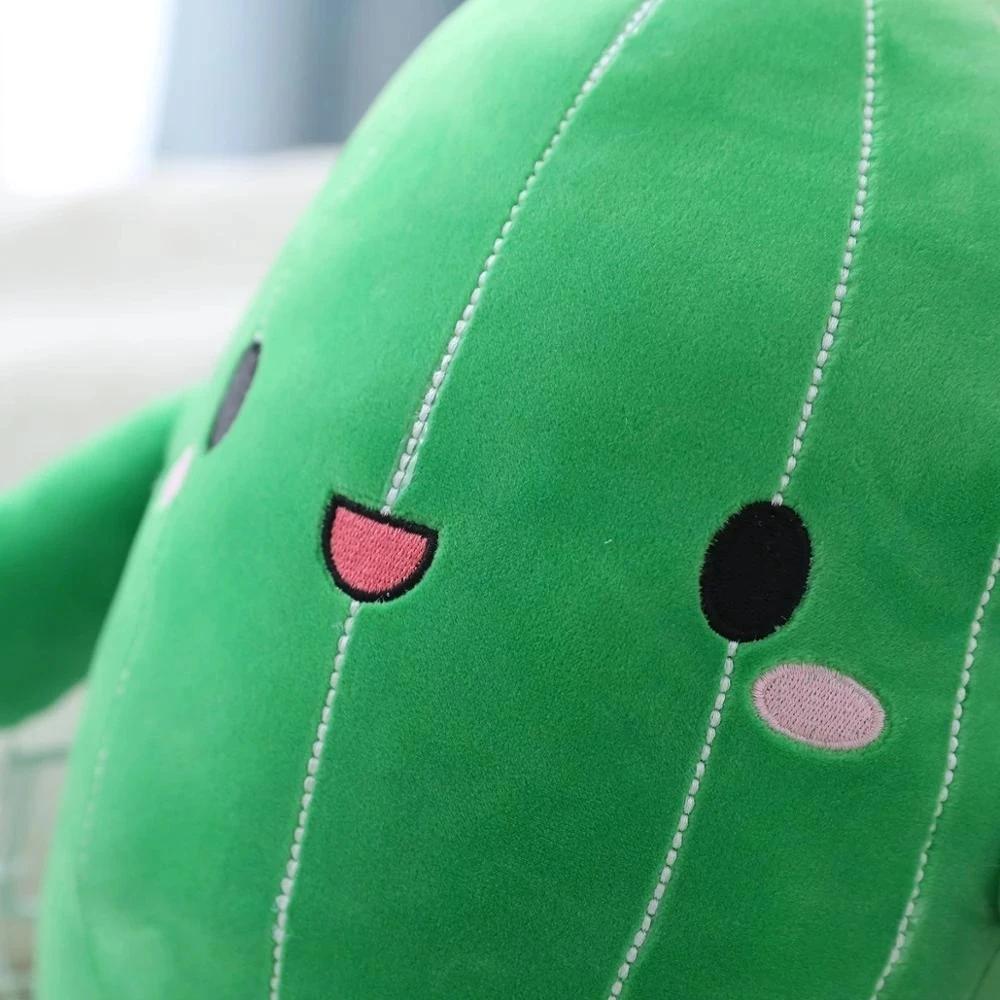 Lovely Flower Plant Cactus Plush To Stuffed Doll Pillow Cushion Bolster Kids Children Boy Girl Gift Room Bedroom Decor