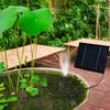 Solar Powered Water Fountain Pump with Multiple Nozzles Solar Fountain Pump Kit for Bird Bath Garden Fish Tank Pond Patio
