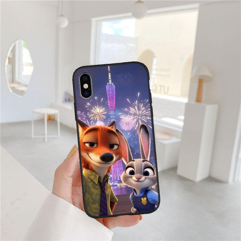 CJ105 Zootopia Disney Phone Case for Motorola Edge 60 60s 70 G86 G56 G54 E14 G04S G45 G54 G64 S30 S50 X30 X40 X50 Ultra Pro